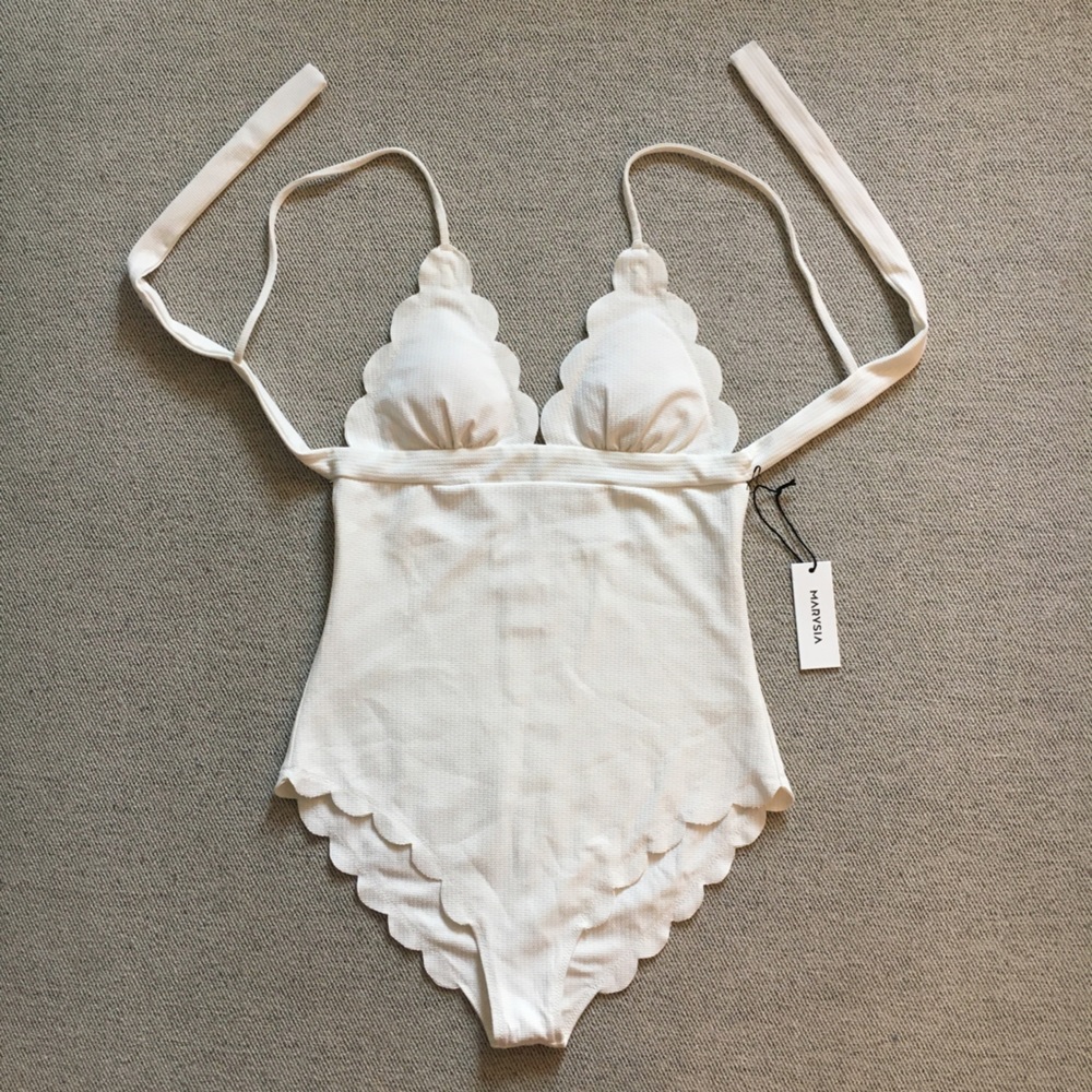 Marysia Swim | Santa Clara Maillot | White | Small